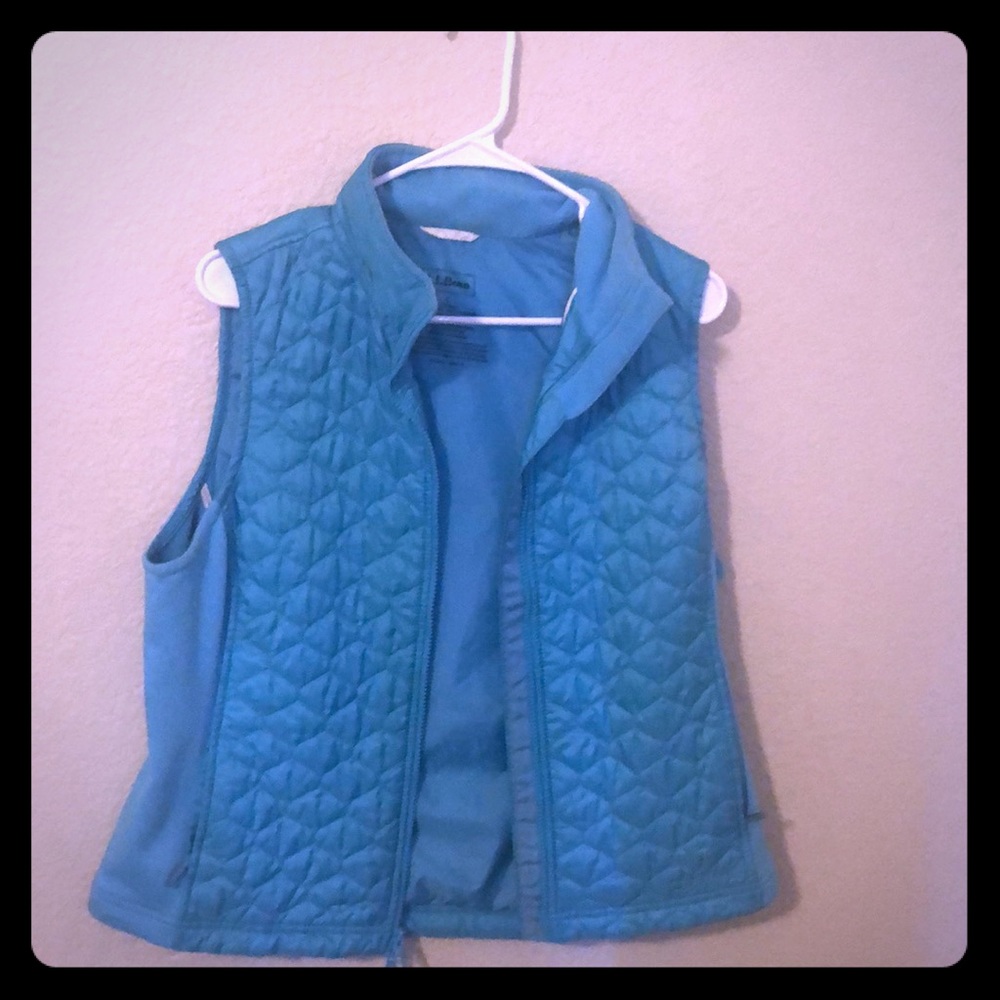 Light Blue LL Bean Vest